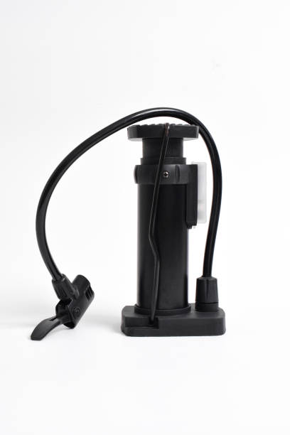 istock Bicycle pump, Portable air pump 2153402608
