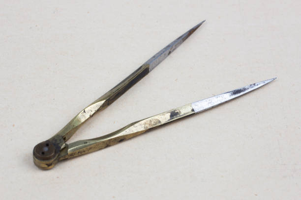 istock vintage bronze dividers calipers nautical navigation chart tool 2153403307