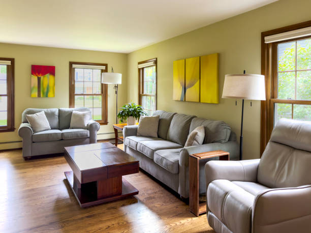 istock Contemporary Living Room 2153403372