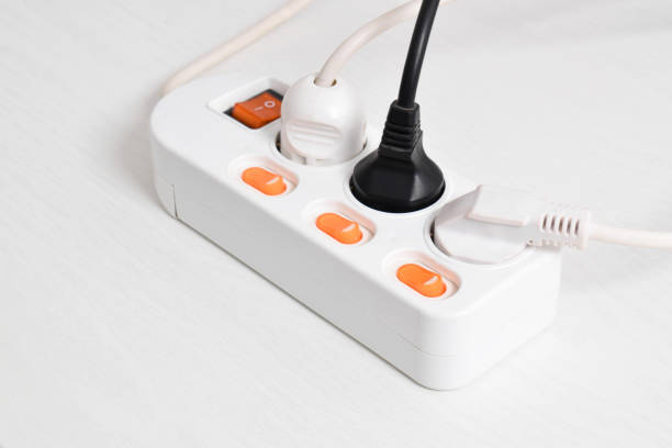 istock Electrical plug in outlet socket at home, Outlet, Electric Plug, Power Cable 2153407706