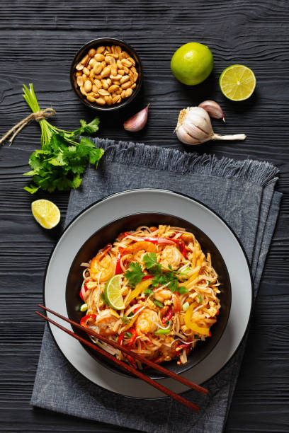 istock pad thai with shrimps, peanuts, eggs, bean sprouts 2153411729
