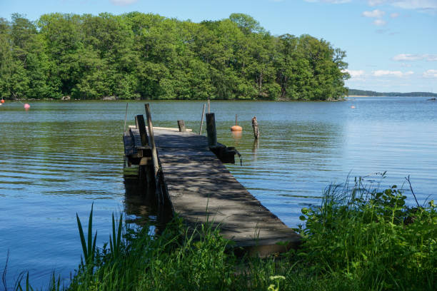 istock Scenic view of lake against sky 2153414788