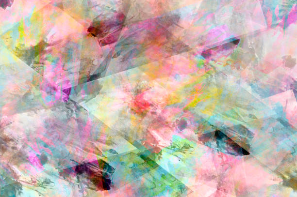 Grunge abstract background textured paper with watercolors