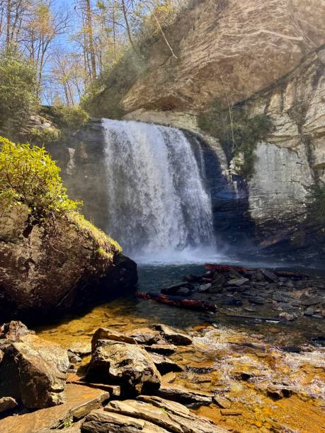 istock Looking Glass Falls North Carolina 2153417036