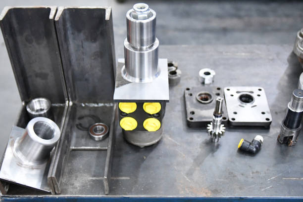 istock Orbital motor with machined part 2153422134