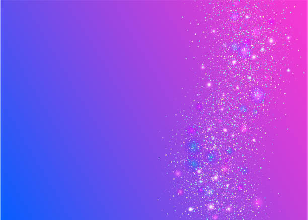 istock Carnaval Paper. Purple Happy Burst. Digital Design. Neon Tinsel. Disco Pattern. Modern Dust. Laser Birthday Explosion. Unicorn Confetti. Blue Carnaval Paper 2153442472
