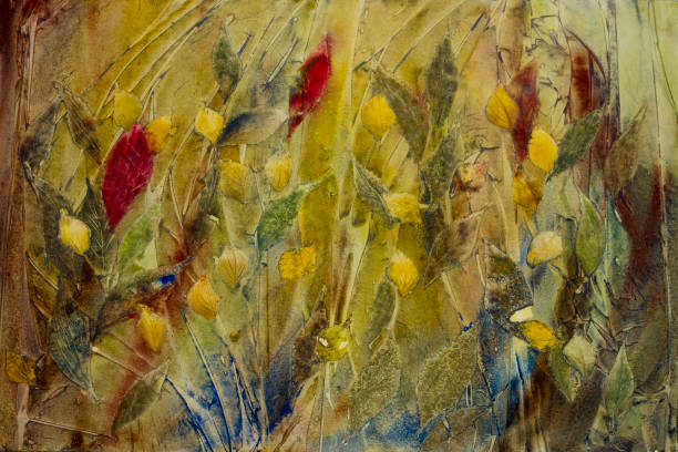 dirty background of ink stains on fabric