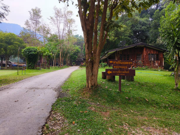 istock Tracking on Ramkhamhaeng National Park (Khao Luang) Sukhothai, Thailand 2153466327