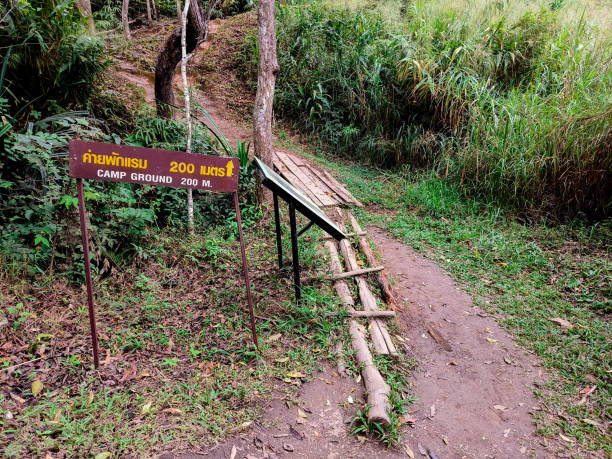 istock Tracking on Ramkhamhaeng National Park (Khao Luang) Sukhothai, Thailand 2153466393
