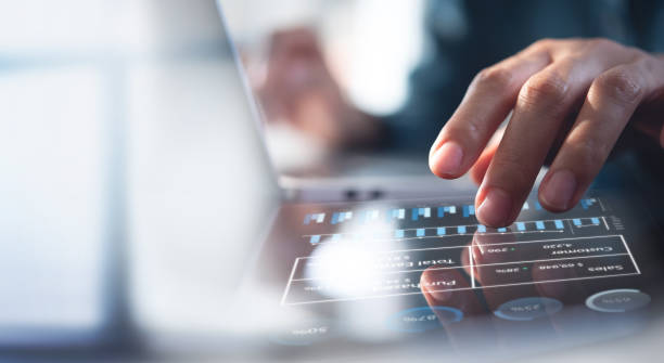 istock Businessman working on digital tablet and laptop, analyzing business data, financial report, digital marketing, business growth and data analytics, business, finance and investment concept 2153474759