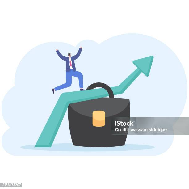 Job Transfer Path Career Growth Promoted Increase In Income Or Salary An Employee Or ...