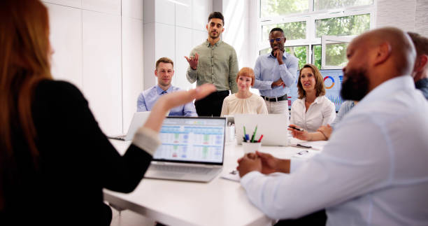 istock Business People Training In Office 2153480592