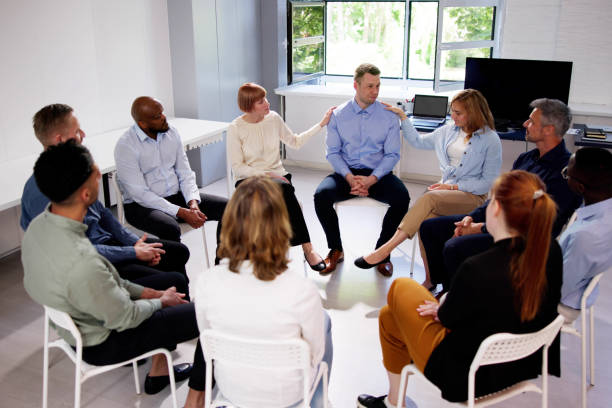 istock Young Multiracial Millennial Friends Sitting 2153481942