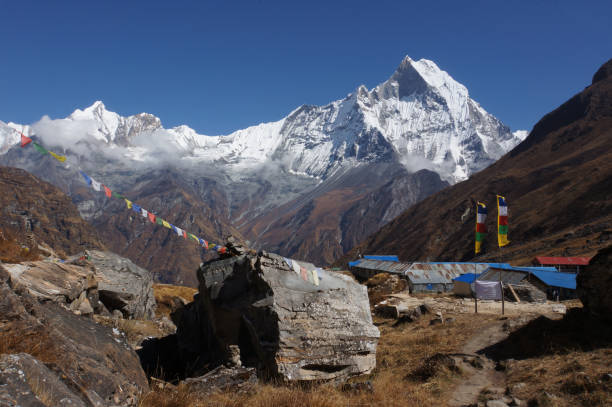 istock Beautiful view from Annapurna Base Camp (ABC) 2153482092