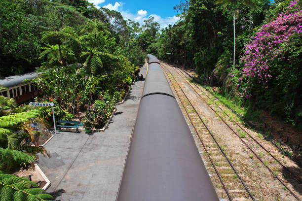 istock Train station in Kuranda, Cairns, Australia 2153483996