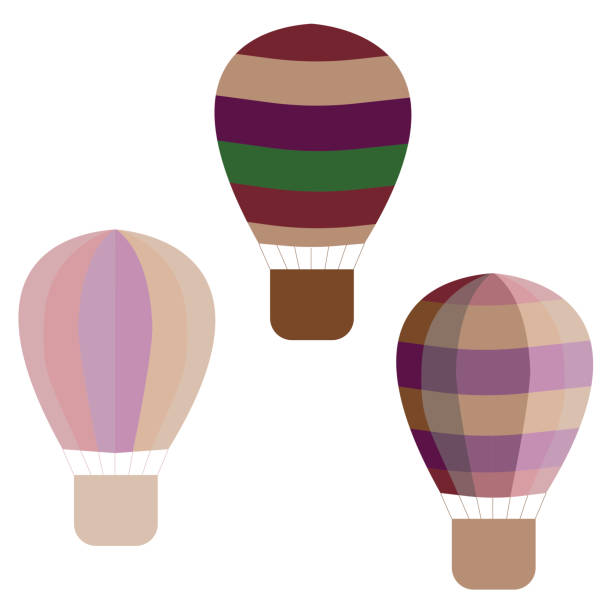 istock Set of colorful balloons. Vecor illustration on white background. 2153485745