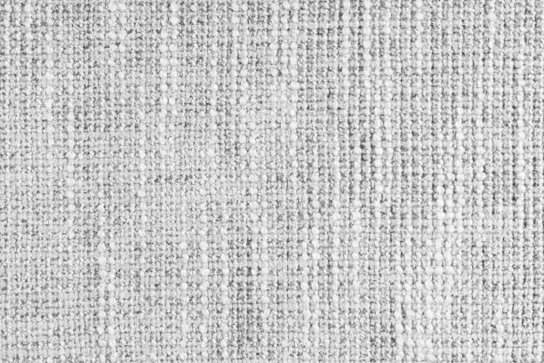 istock Jacquard woven coarse weave texture upholstery white fabric. 2153492536