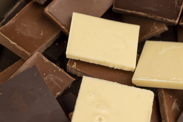 istock dark, milk and white chocolate pieces 2153494421