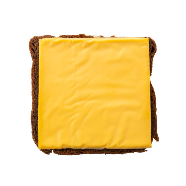 istock A slice of bread with a yellow cheese on top 2153499247