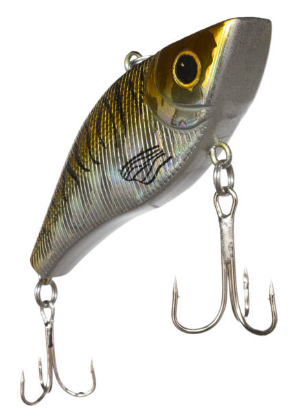 istock Yellow and brown crankbait 2153508765