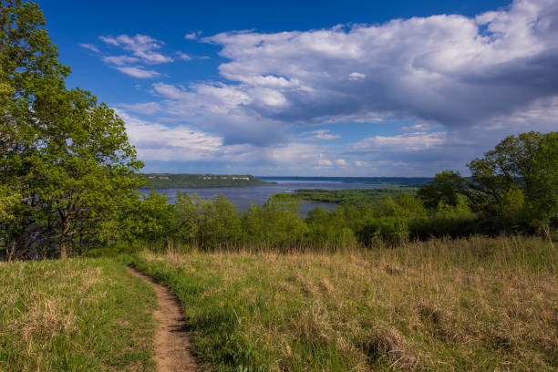 Mississippi River & Lake Pepin In Spring