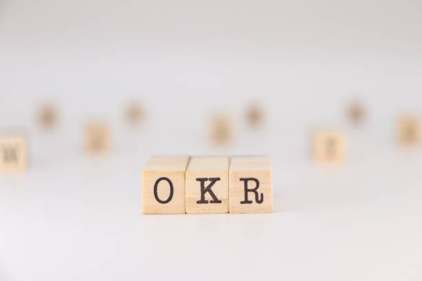 istock OKR acronym, Concept of Objectives, Key and Results 2153543204
