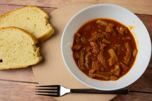 Hungarian traditional food - tripe stew