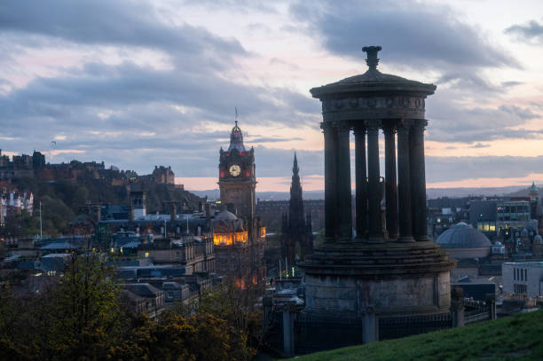 istock Dugald Stewart Monument on Calton Hill, Edinburgh 2153544175