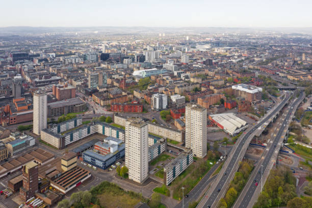 istock High rise council flats in Glasgow city 2153547636