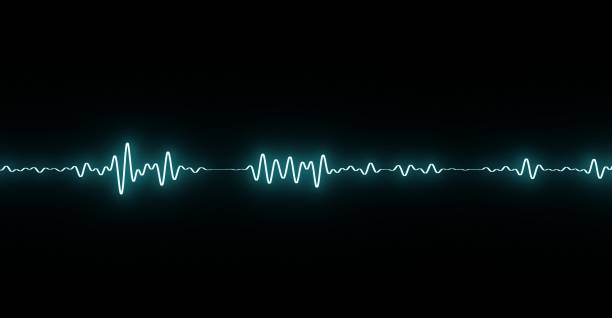 istock Heart wave pulse 3D illustration equalizer neon colors 2153550276
