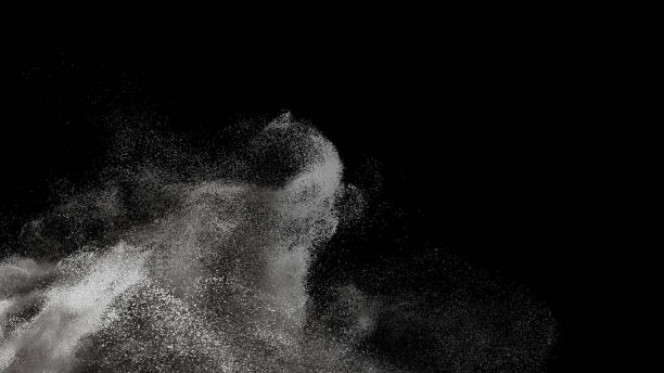 istock Wave of dust. Abstract overlay background. Can be used as a texture or background for design projects, scenes, etc. 2153557703