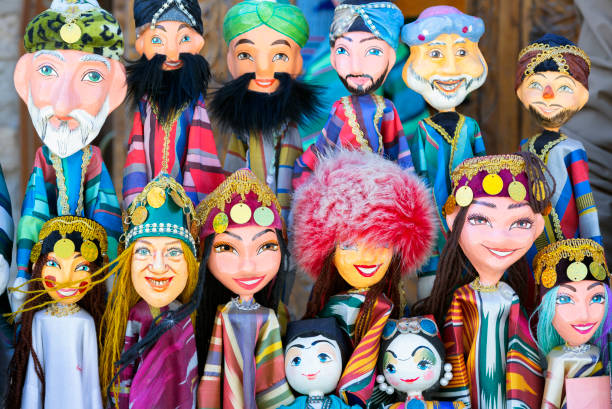 Traditional puppets( marionettes) in Uzbekistan