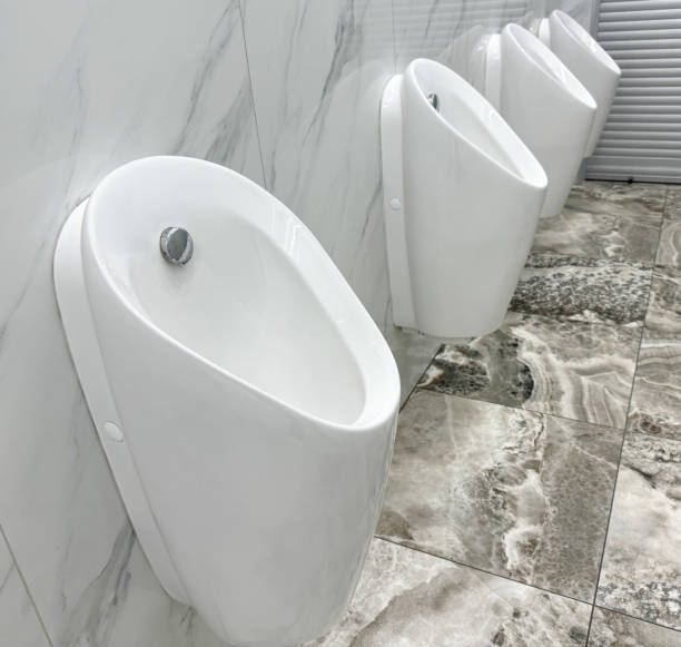 istock White urinals in the toilet 2153572400