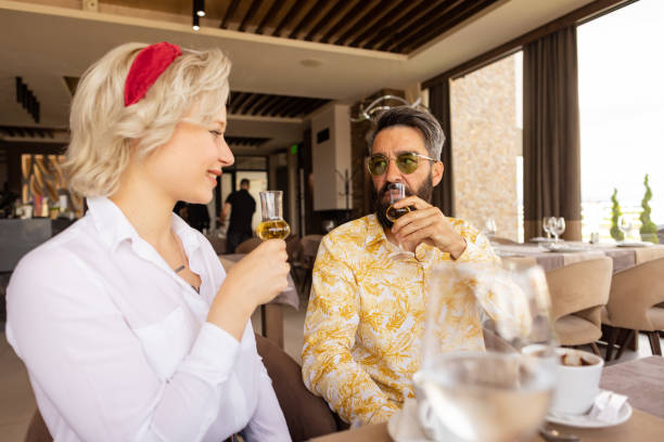 istock Business Meeting Over Coffee and Brandy 2153578516