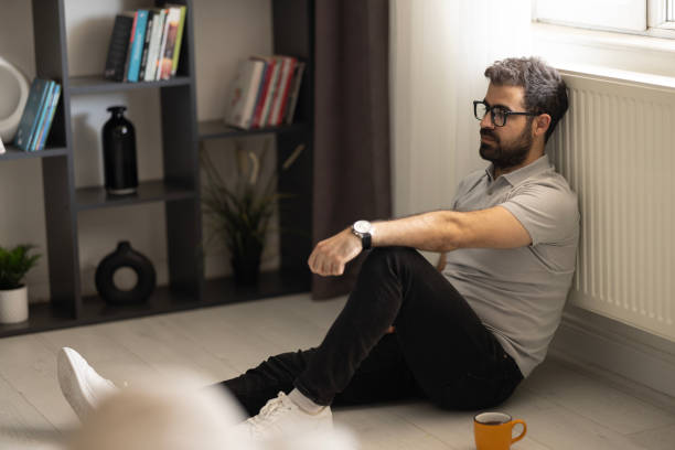 istock Pensive lost in thoughts suffering from depression 2153582380