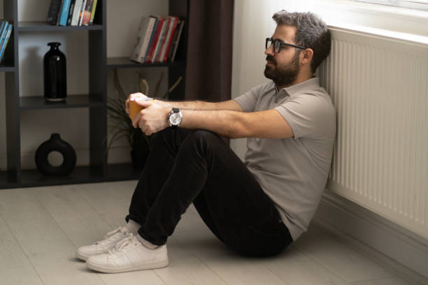 istock Pensive lost in thoughts suffering from depression 2153584058