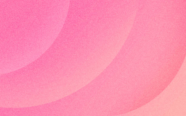 istock Elegant Curved Shapes Background with Stipple Texture - Coral-colored 2153599886