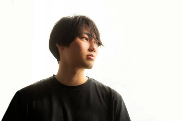 istock Japanese man turning to the side. 2153613864