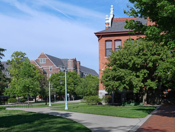 istock Building on Campus of Michigan State University 2153614443