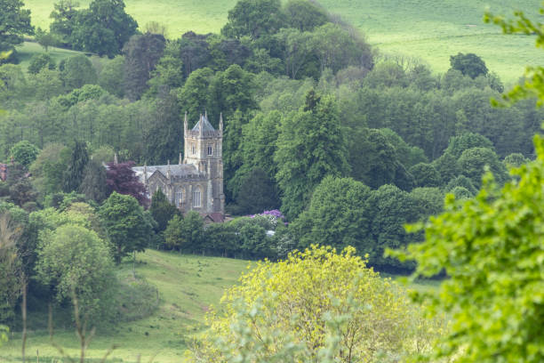 Apostles chapel abandoned small countryside church Surrey England Europe