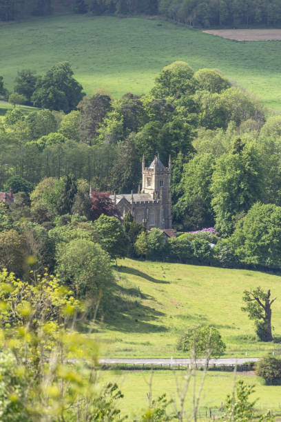 istock Small countryside church Surrey England 2153622272