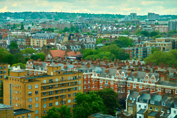 istock Brick buildings in London City 2153622941