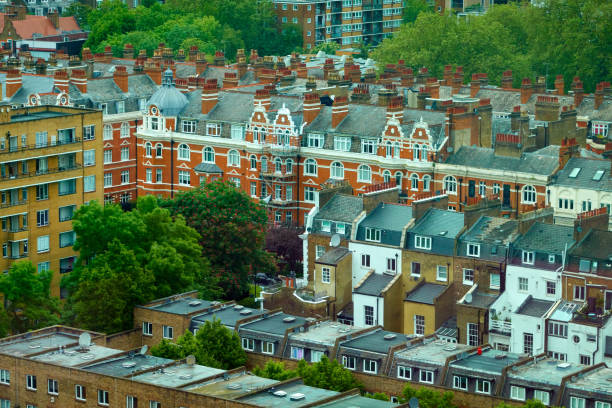 istock Brick buildings in London City 2153622951