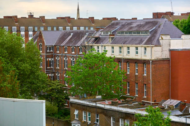 istock Brick buildings in London City 2153622961