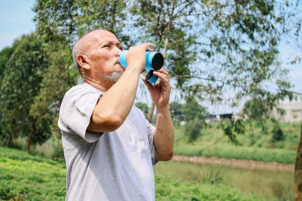 istock Senior Man Post Workout Outdoor 2153624697