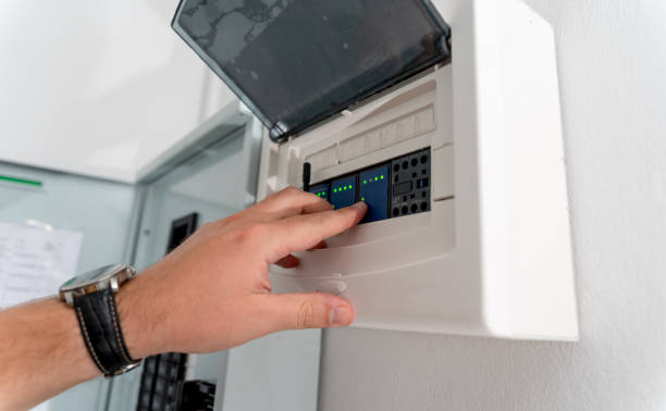 istock A technician works with a demo kit of the smart home system 2153627623