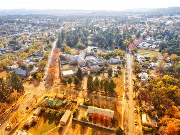 istock A look at the old Beechworth gaol from above. 2153627793