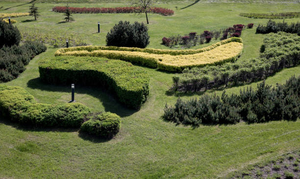 istock beautiful view of the landscaping 2153636664