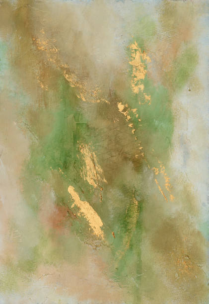 istock Abstract multicolor painting wtih grunge texture on canvas. Artwork mix brush stroke, splash color and oil, acrylic paint element. Modern contemporary art  for wallpaper background 2153642157