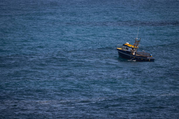 istock Fishing boat in the Atlantic Ocean Gran Canaria 2153646657